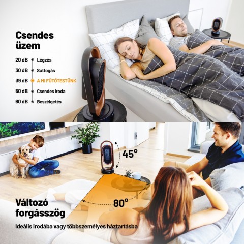 Lauben Smart Fan Heater 2in1 1800BB hősögárzó/ventilátor Lauben Smart Fan Heater 2in1 1800BB hősögárzó/ventilátor